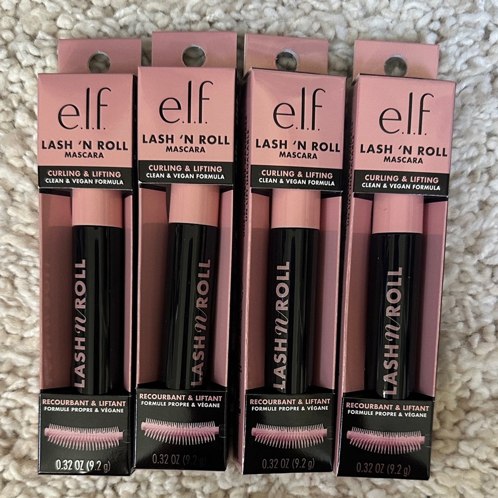 Elf lash n roll mascara curling & lifting x4